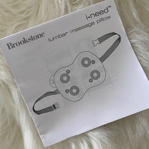 Brookstone Lumbar Support Massager (I-need)